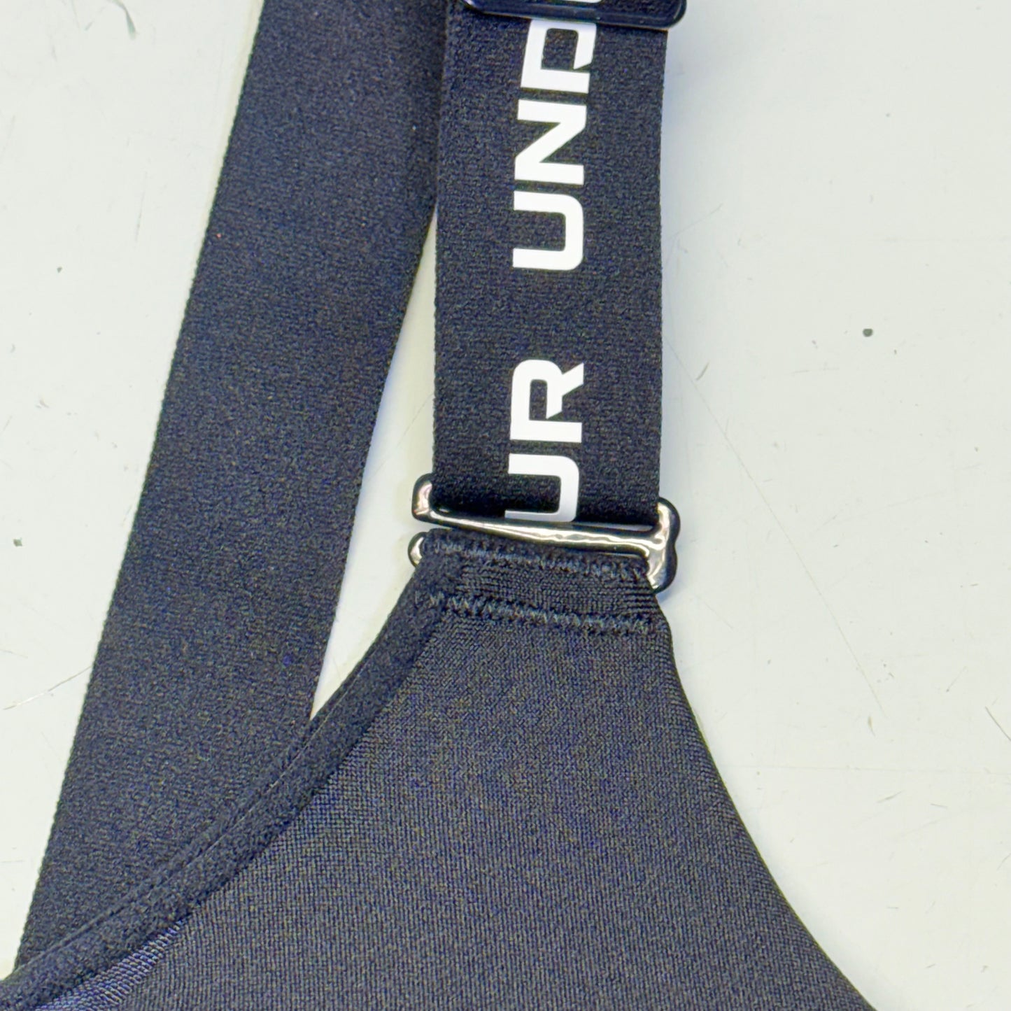 UNDER ARMOUR Infinity 2.0 High Sports Bra Fitted Women's Sz 1X Cup(D-DD) Black