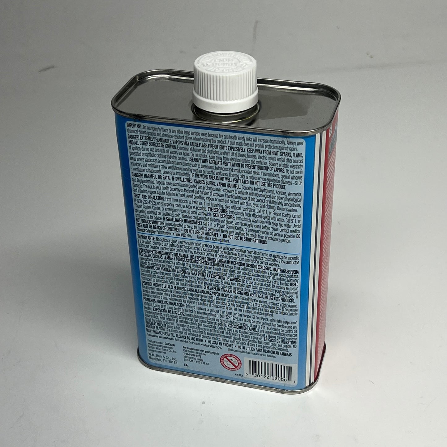 ZA@ KLEAN STRIP Aircraft Non-methylene Chloride Paint Remover 1 Quart C1322