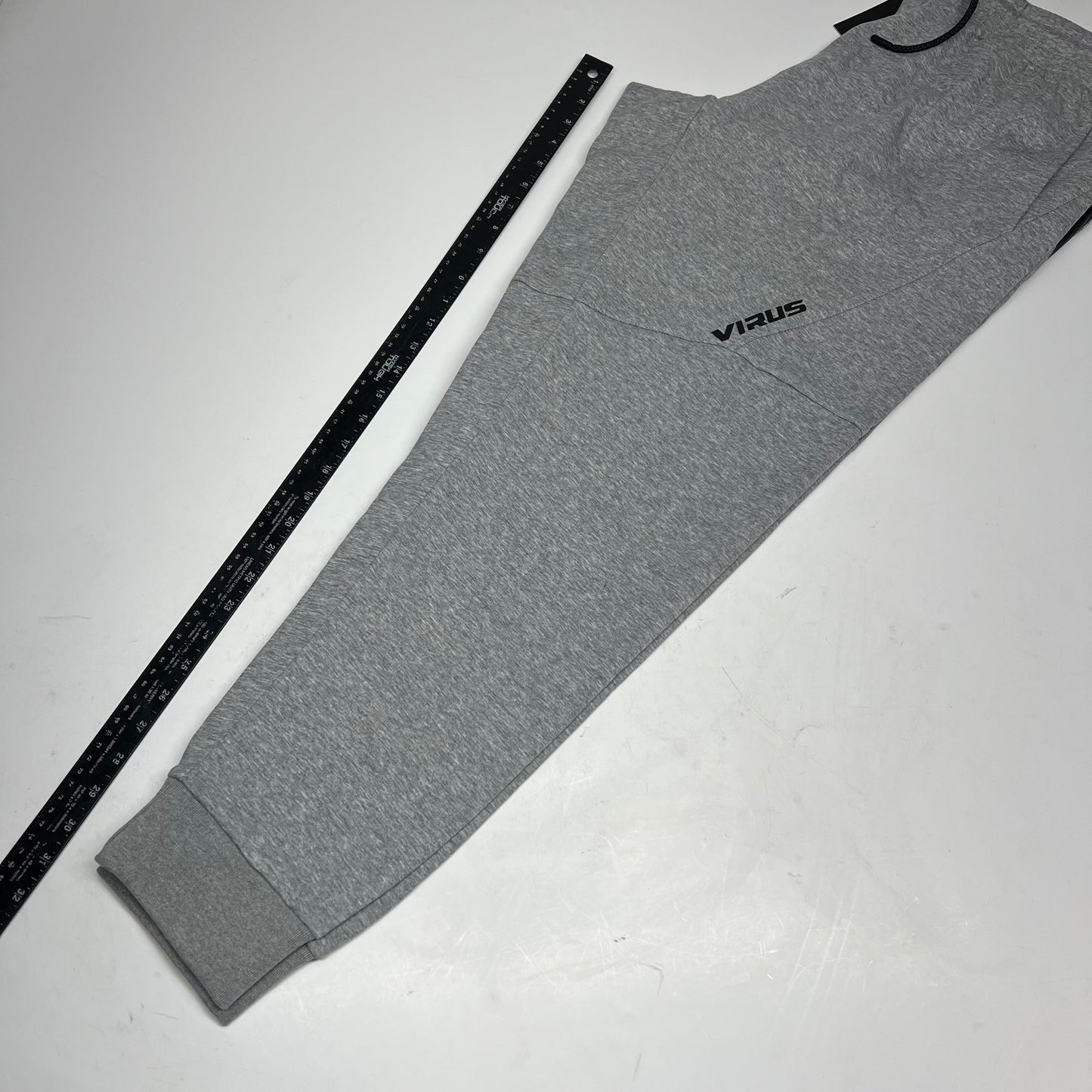 ICONX Drawstring Joggers Biofleece Construction  Men's Sz XXL Heather Grey