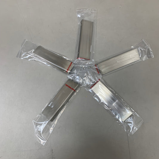 BERENSON (5 PACK) Bravo Collection 112mm CC Brushed Nickel Edge 1061-4BNPN-P