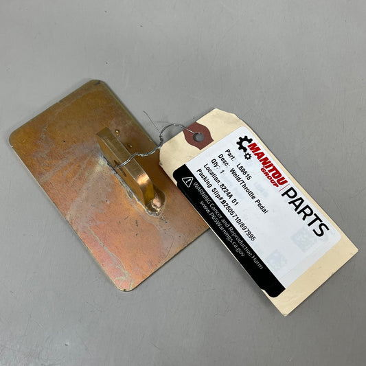 MANITOU GROUP PARTS Weld/Throttle Pedal GHL Parts Fits 5 Models Gold L69615