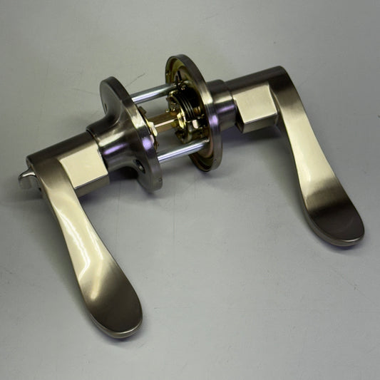 SCHLAGE Door Handle 1 3/8" ta 2" Door Range 2 3/8" & 2 3/4" Backset Grey