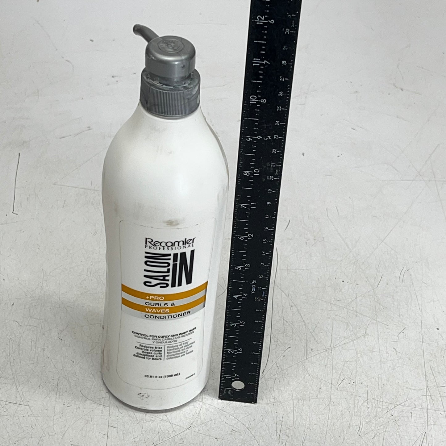 ZA@ RECAMIER PROFESSIONAL SALON IN  (2 PACK) Pro+ Curl & Waves Conditioner  33.8 fl oz  (As-is) B