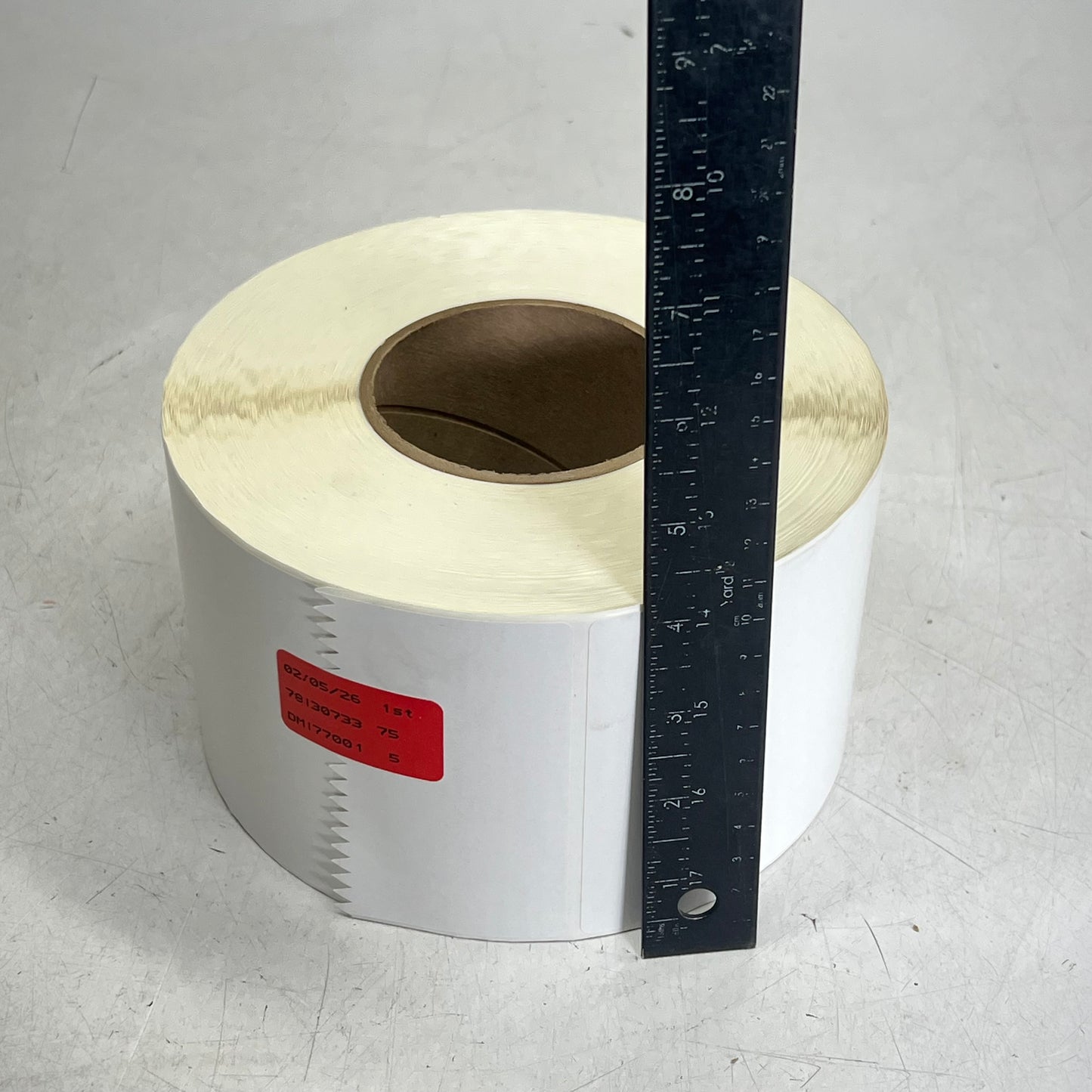 (4 PACK, 300 EACH) Thermal Shipping Demand Labels  3" Core 4"x8"  White DM177001