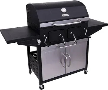 AMERICAN GOURMET 851 sq in Charcoal Grill with Cabinet Sz 33" x 25" x 18"