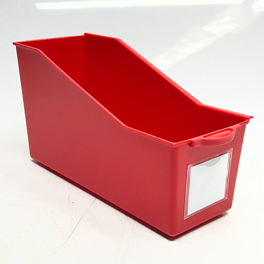 LAKESHORE (6 PACK) Connect & Store Book Bin Sz 12"L x 4"W, 4L786606