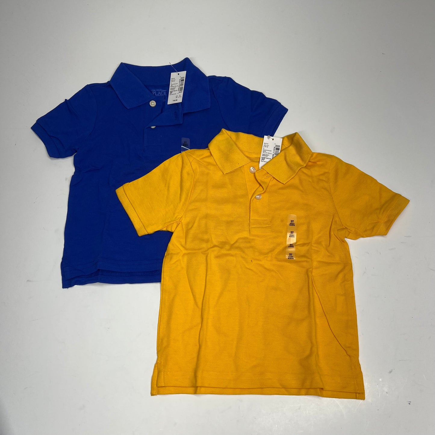 ZA@ (LOT OF 7) Assorted Polo Shirts 3 Button Up Collared Boy's Sz 3T Multicolor