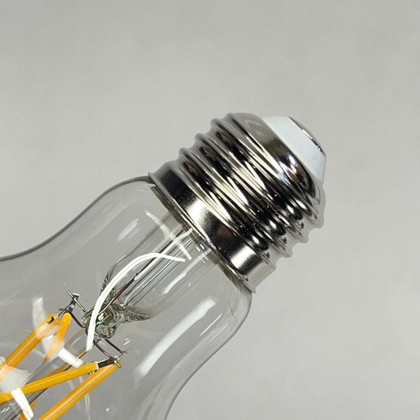 PLT SOLUTIONS (6 PACK) Led Filament Bulbs A19 4.5W 2700K Dimmable PLT-11850