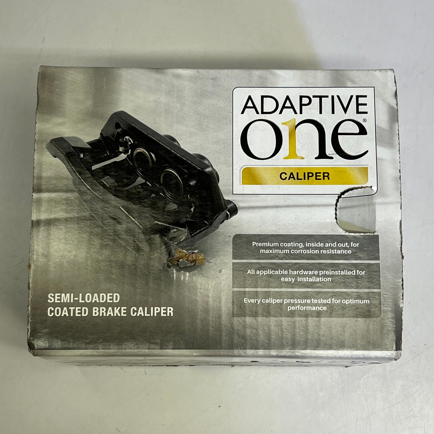 NAPA ADAPTIVE ONE Brake Caliper Single Piston Floating Remanufactured 2576XB