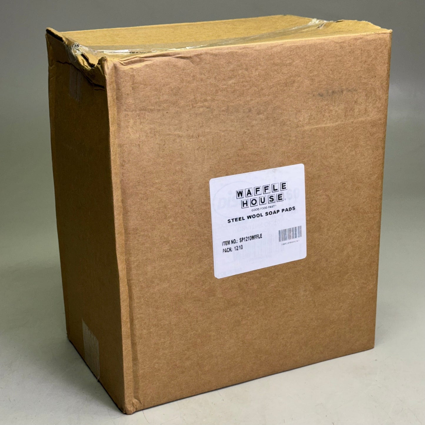 ZA@ WAFFLE HOUSE (120 PACK) Steel Wool Soap Pads SP1210WFFLE A