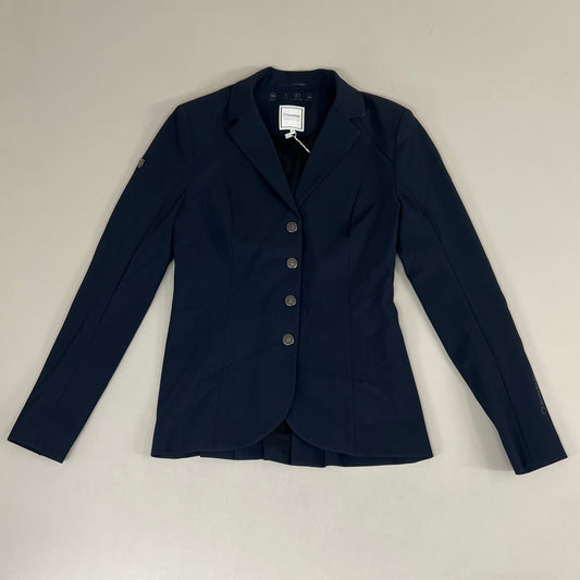 SAMSHIELD Olympe IV Equestrian Riding Jacket Women’s Sz US 6, UK 8, FR 36 Navy Blue