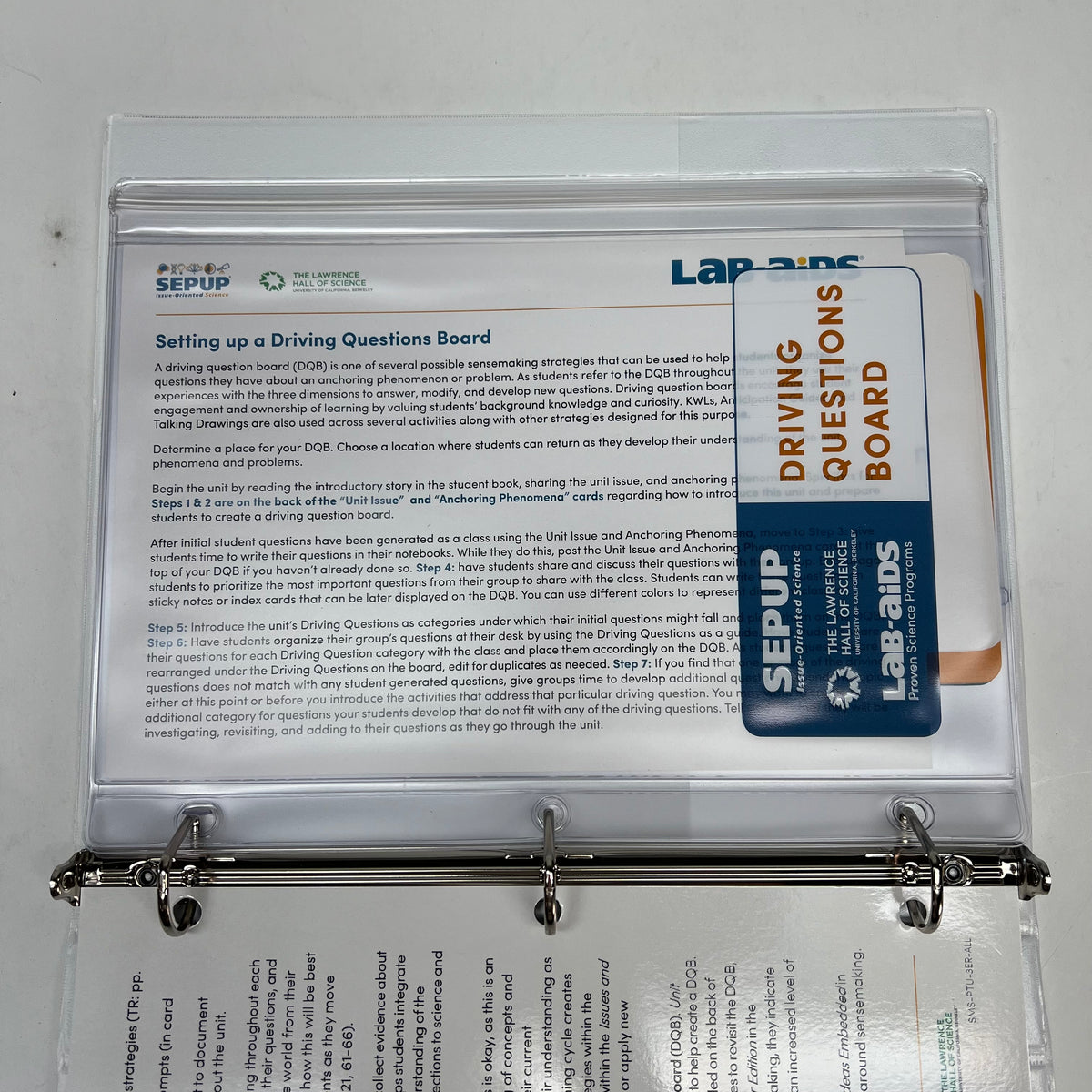 LAB AIDS Issues & Earth Science Solar System & Beyond Teachers Edition & Binder