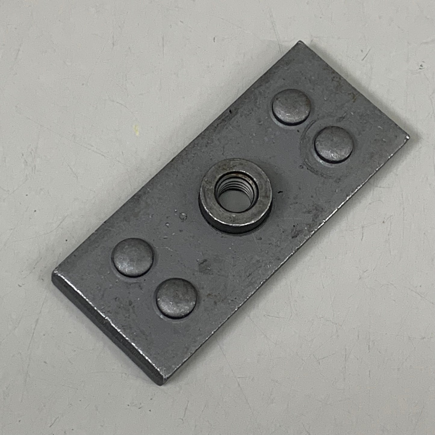 STAUFF (25 PACK) Single Welded Plate Twin Series 3D Carbon Steel Grey SP-3D-U-W2