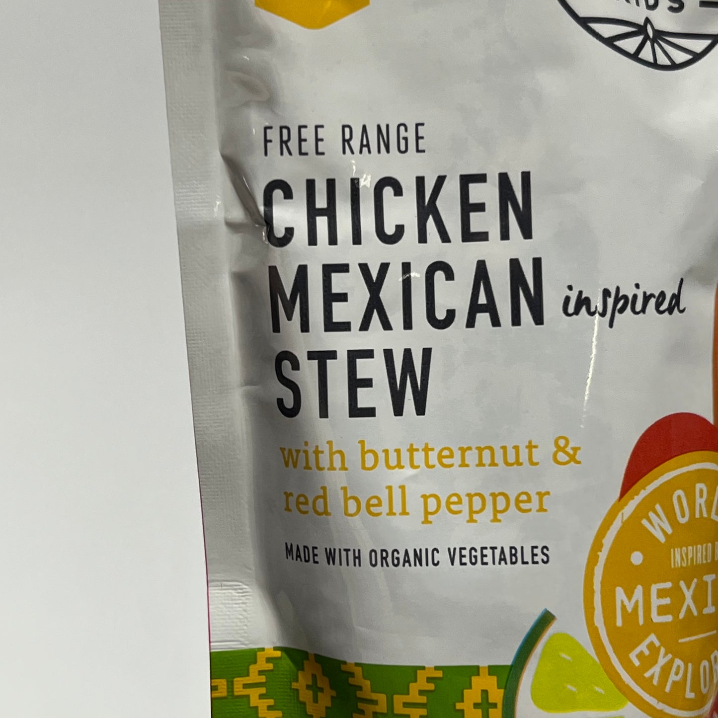 SERENITY (6 PACK) Free Range Chicken Mexican Stew Baby Food Pouches BB 09/27