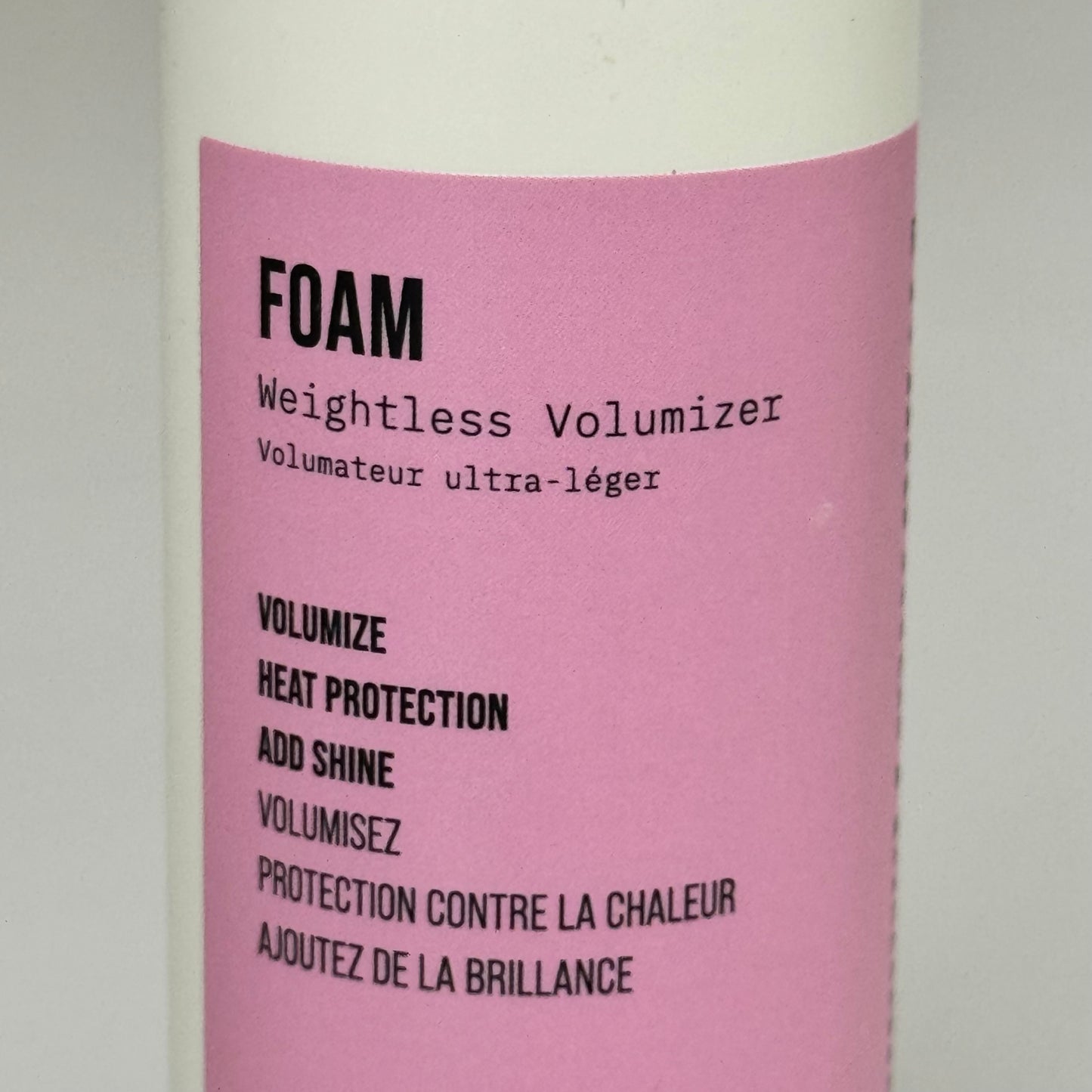 AG CARE Weightless Volumizer Foam Protects From Heat & Adds Shine 5 fl oz 100140