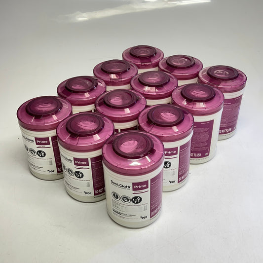PDI (12 PACK, 160 EACH) Prime Sani-cloth Germicidal Disposable Wipe Lg BB 10/26