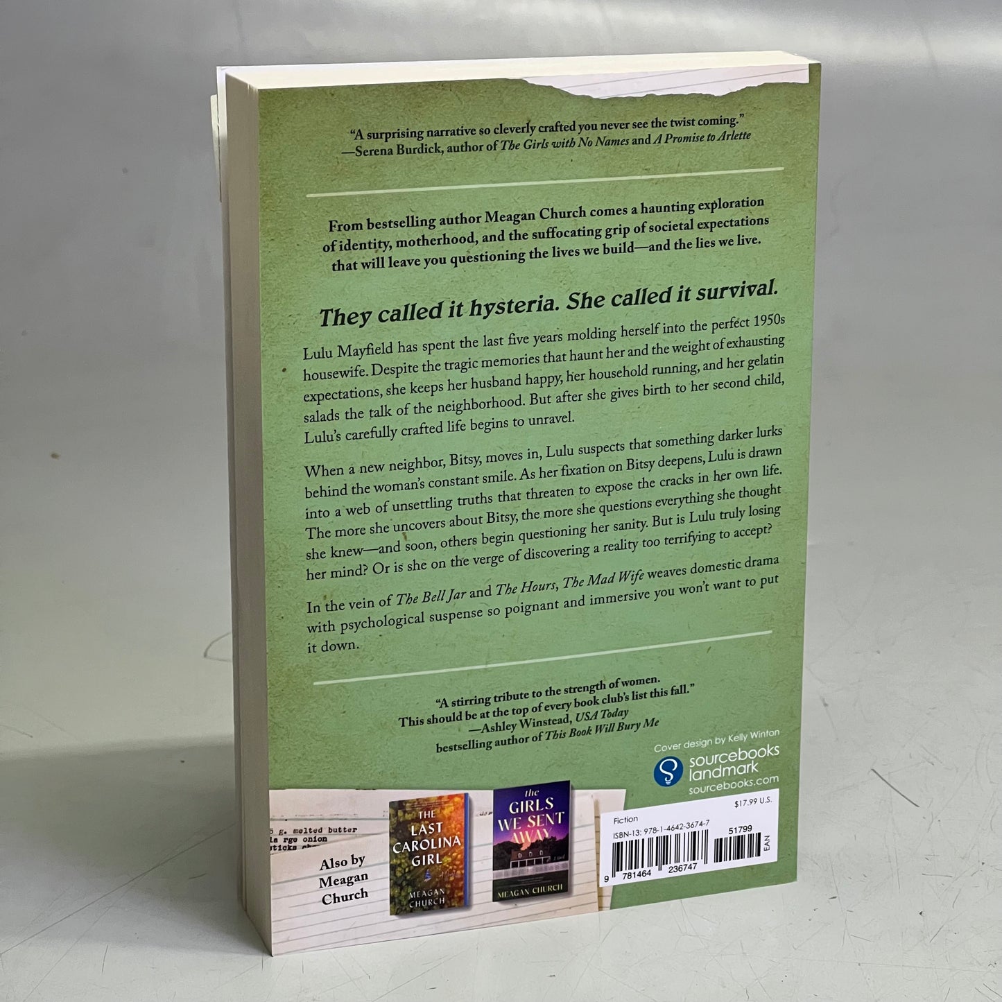 THE MAD WIFE Megan Church, A Haunting, Hopeful Tale of Resilience