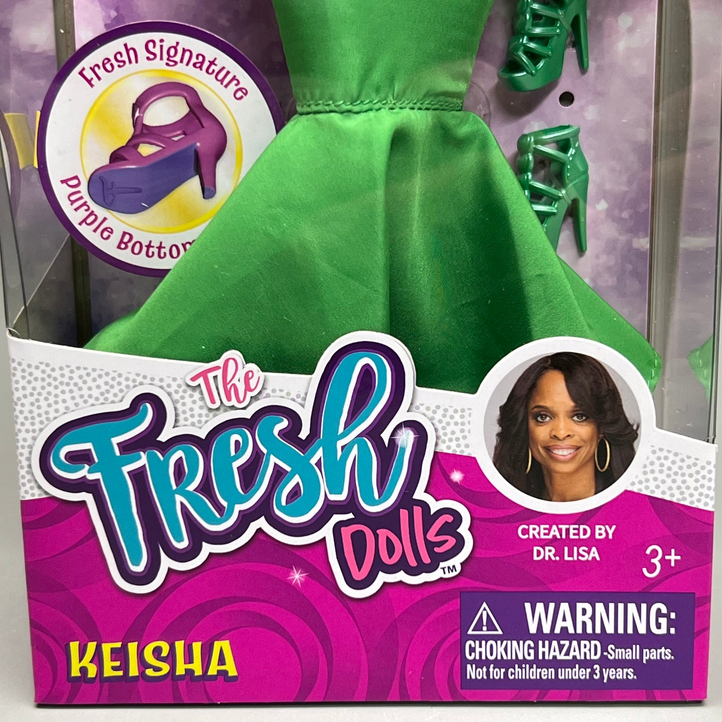 FRESH DOLLS New Fresh Finity Wear Keisha 11.5" (Dr. Lisa) 50011