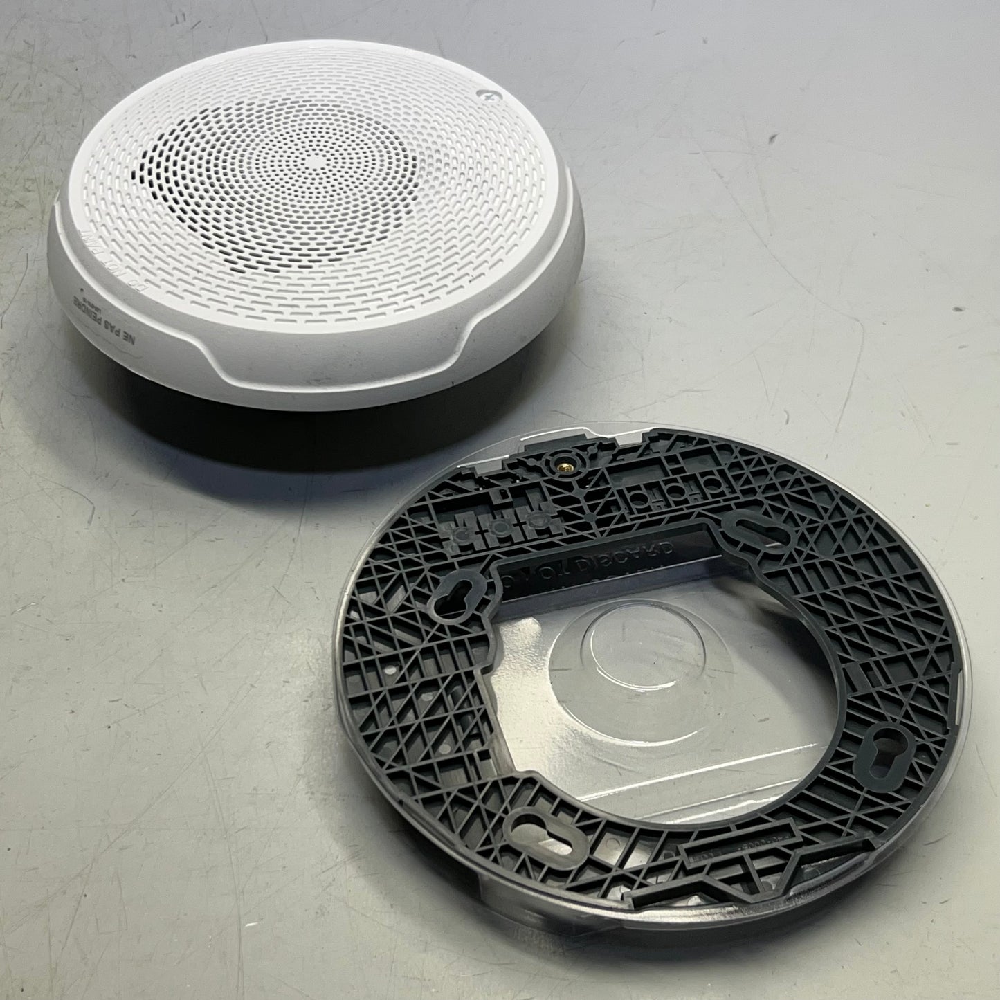 SYSTEM SENSOR Round White Ceiling Mount Speaker 25/70 V SPCWLA for Fire Alarms