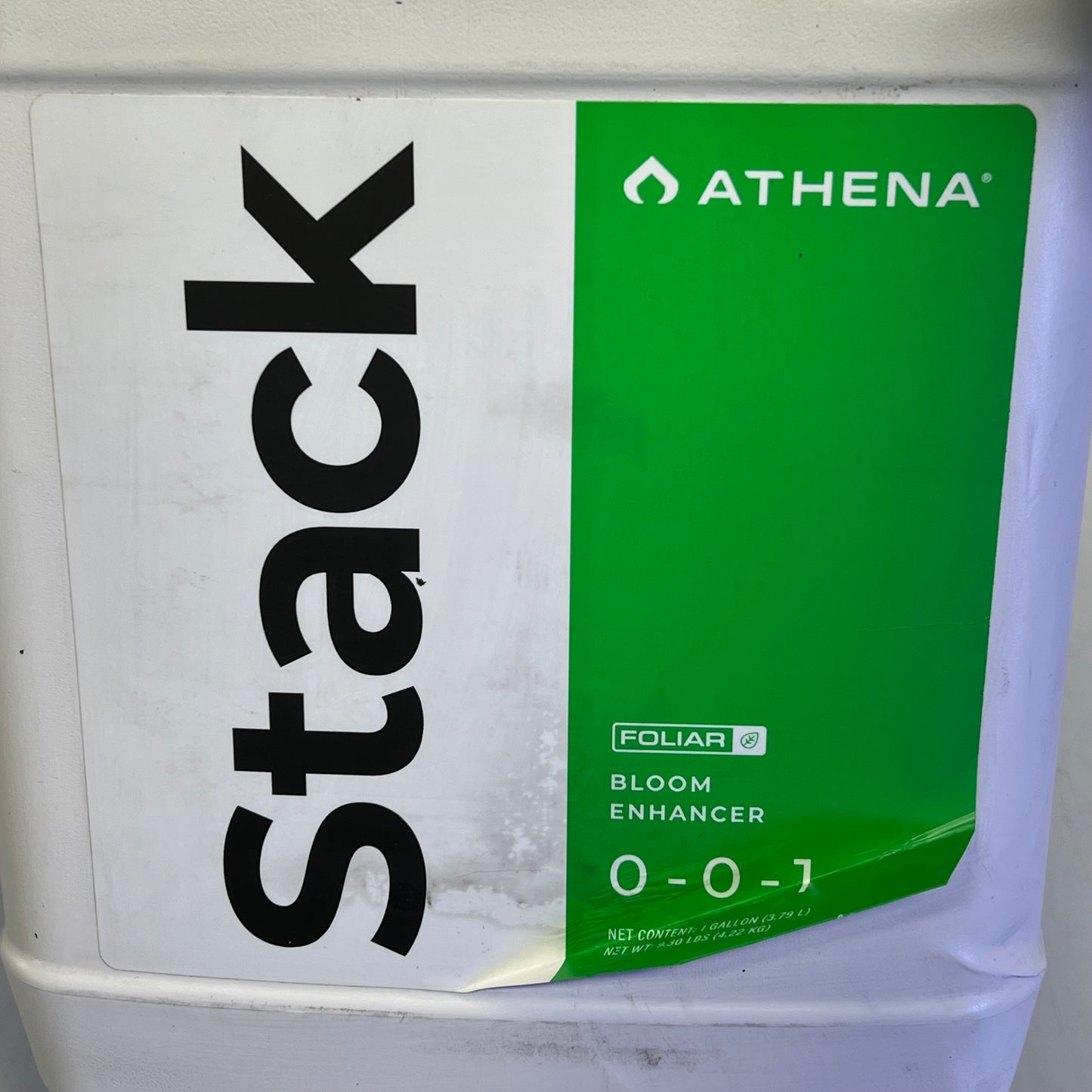 ATHENA  Stack Bloom Enhancer 0-0-1 Natural Plant Nutrient 1 Gallon Clear LQ-STK