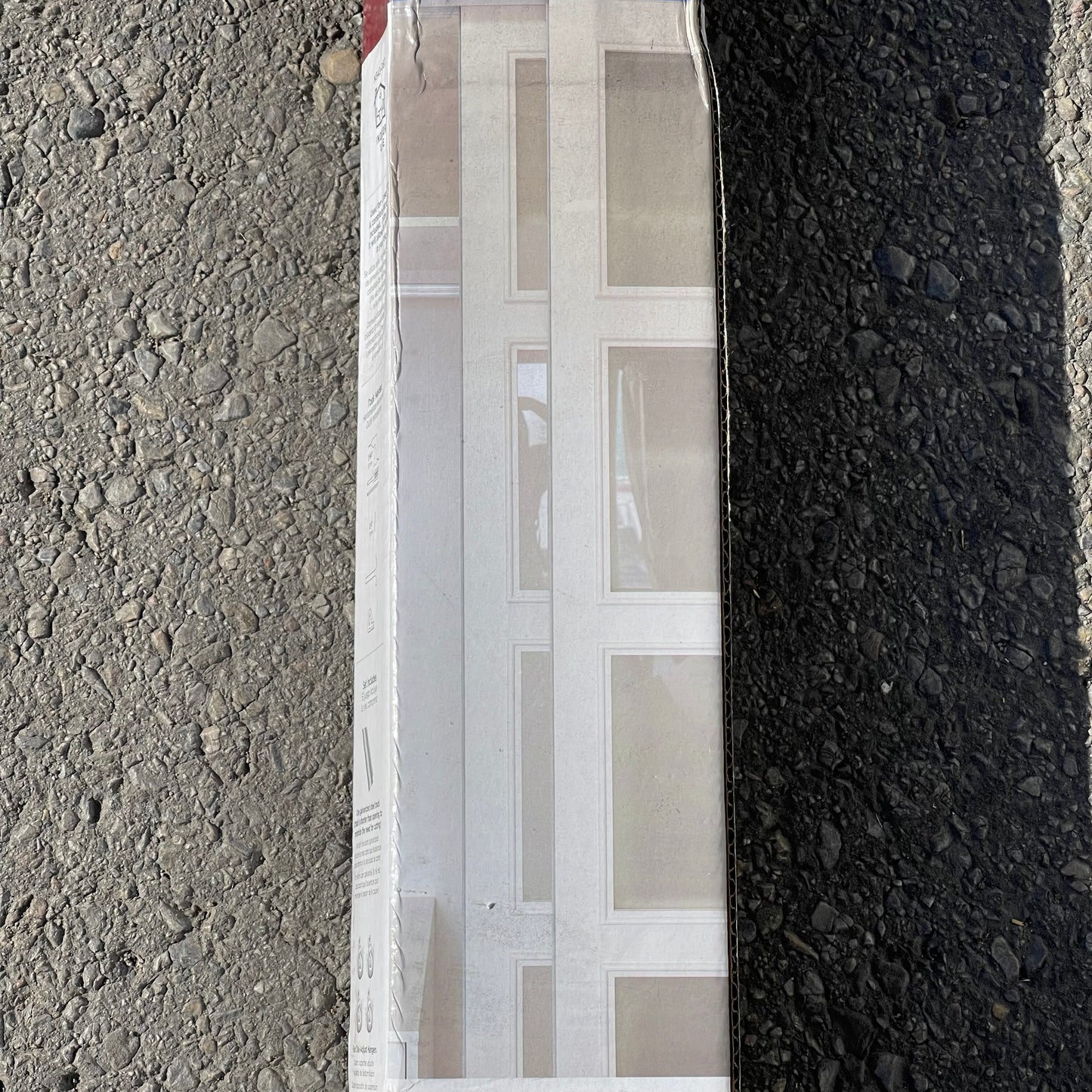 NATIONAL HARDWARE By-Pass Sliding Door Frame Hardware Set 72" N343-087 (AS-IS)