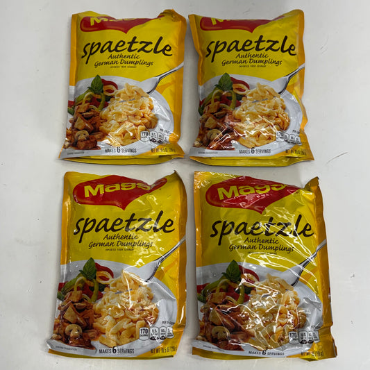 MAGGI (4 PACK) Spaetzle Authentic German Dumplings 10.5 oz. BB 03/27