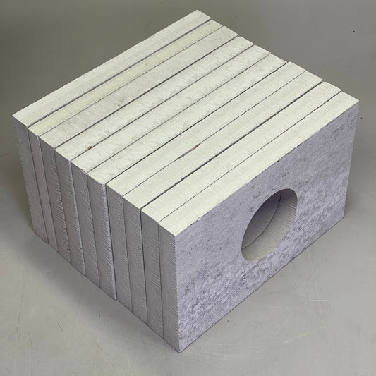 PORTLANDPRODUCTS (10 PACK) Primed Smooth Large Light Block O/D 7.25" x 11.25" x I/D 3-5/8" Grey PS191LBL