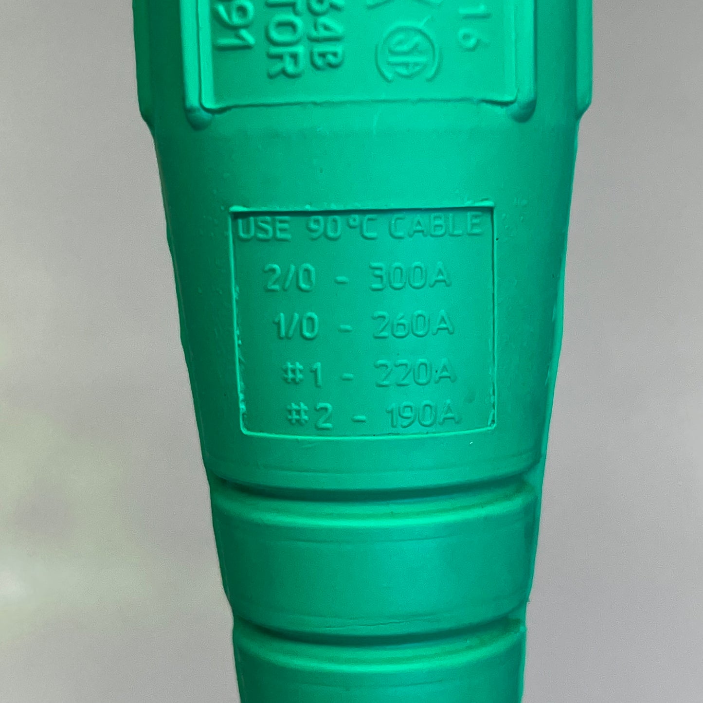 LEVITON Double Set Screw Termination Female #2 -2/0 AWG 16 Series Green 16D31-UG