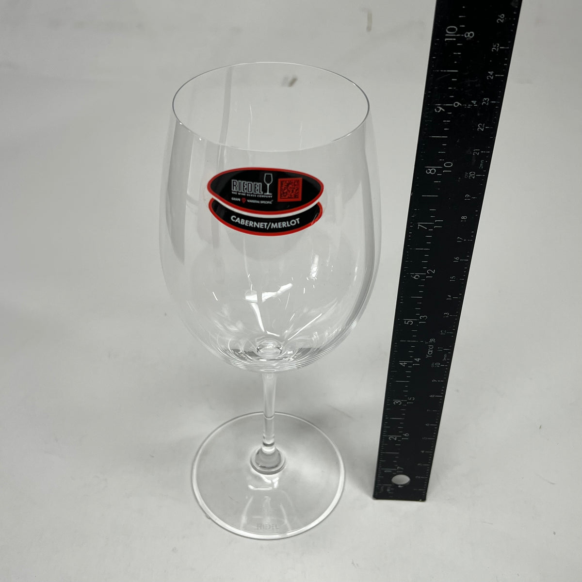 RIEDEL (SET OF 2) Crystal Glass Cabernet Sauvignon/merlot   9" Tall 19685229