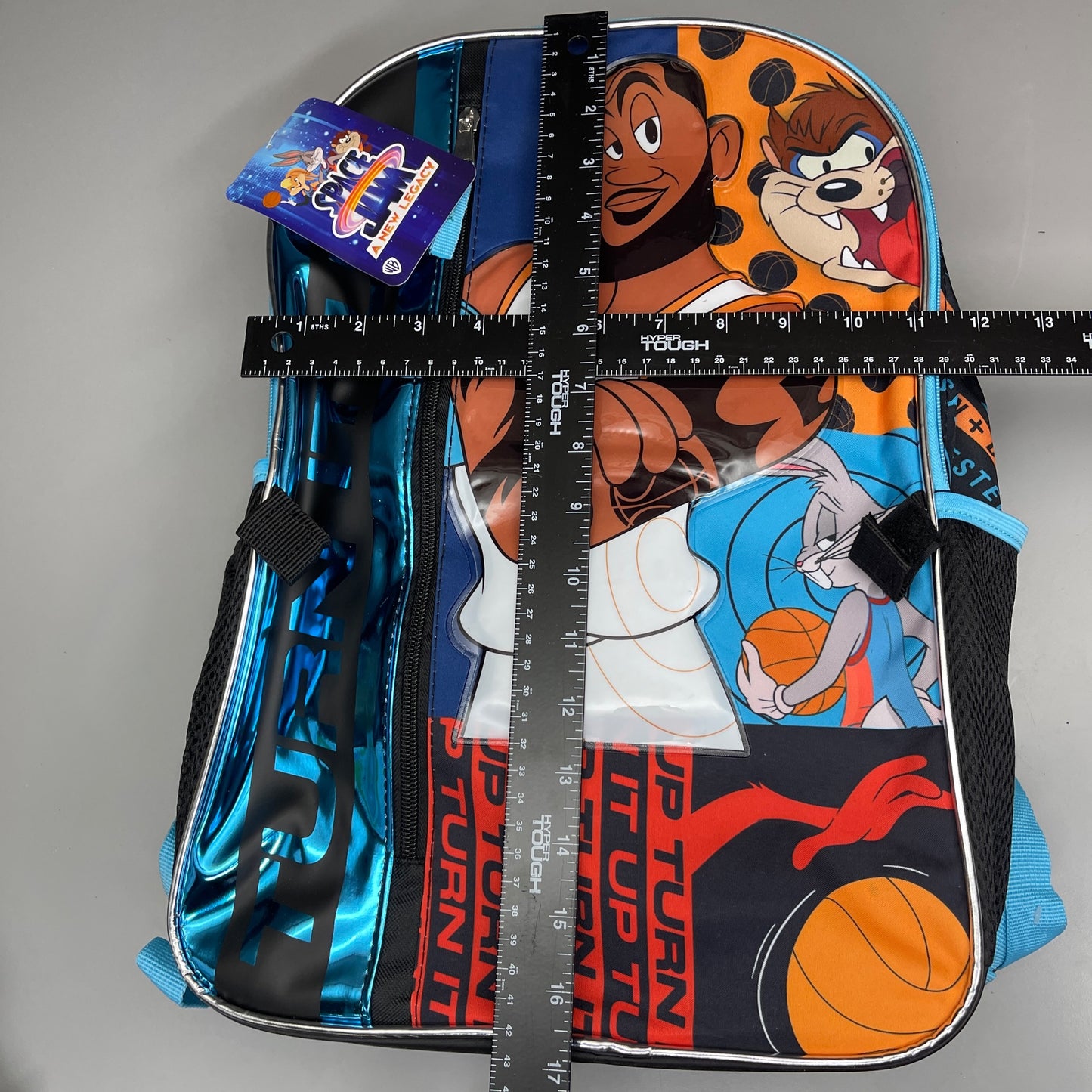 ACCESSORY INNOVATIONS Space Jam 10-PK (LeBron James) Backpack & Lunch Bag Blue