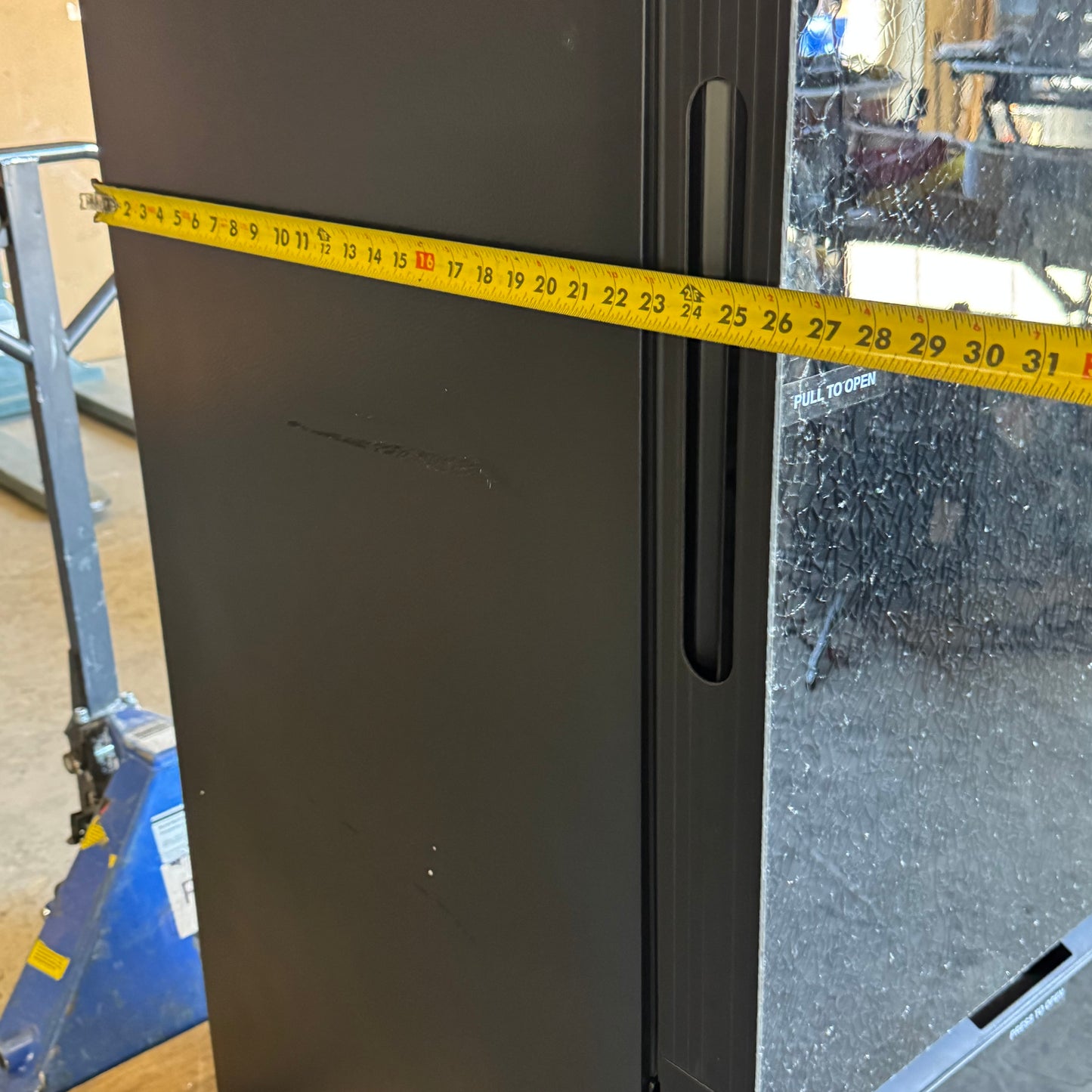 ZA@ Pallet of FURRION Arctic 10.7 CUFT BTM Drawer Freezer Black Glass, Dual Swing Door FCR10DCGBA-BG-DS (AS-IS, Damaged)