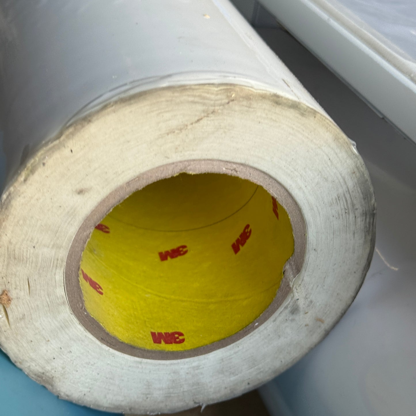 ZA@ Pallet of MIXED Rolls of Thick Blue Vinyl, Clear Vinyl, Pocket Door Frame, Lighting, & MORE! (AS-IS)