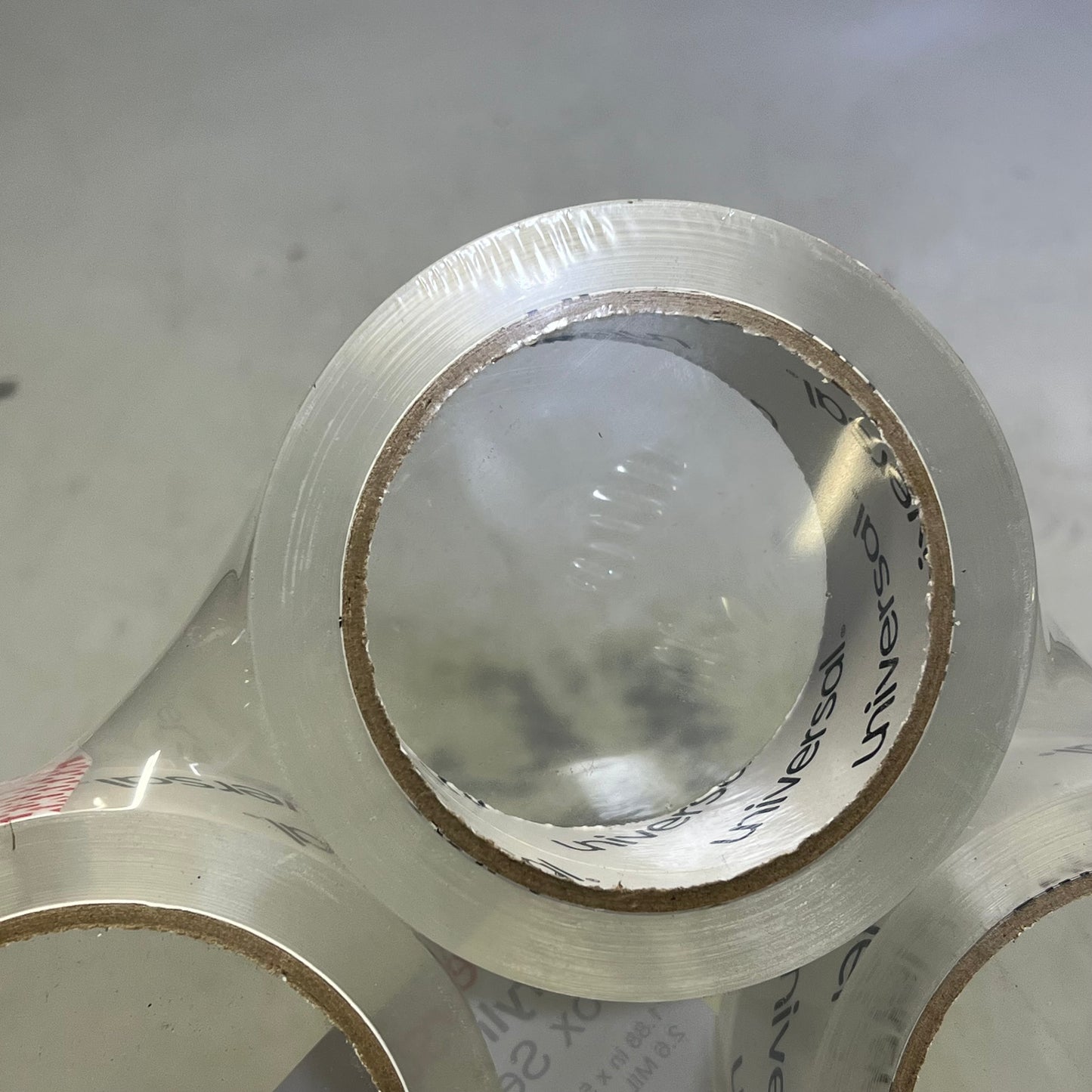 ZA@ UNIVERSAL (6 PACK) Moving & Packing Acrylic Box Sealing Tape Clear UNV33102 (Damaged)