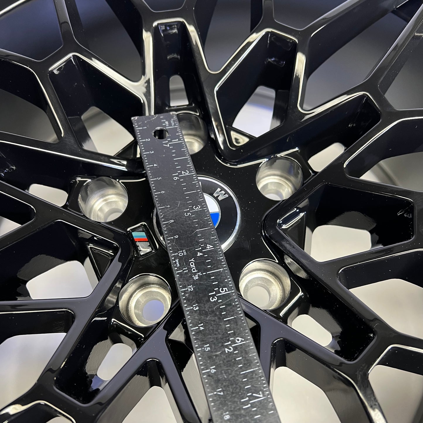 AFTERMARKET Aluminum Alloy Wheel For BMW 19"x9.5"-5x120 Pattern Black 546303