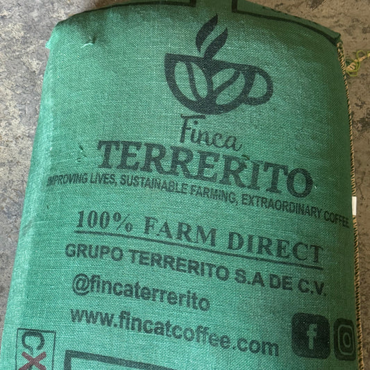 FINCA TERRERITO Green Coffee Beans 150 Lb.
