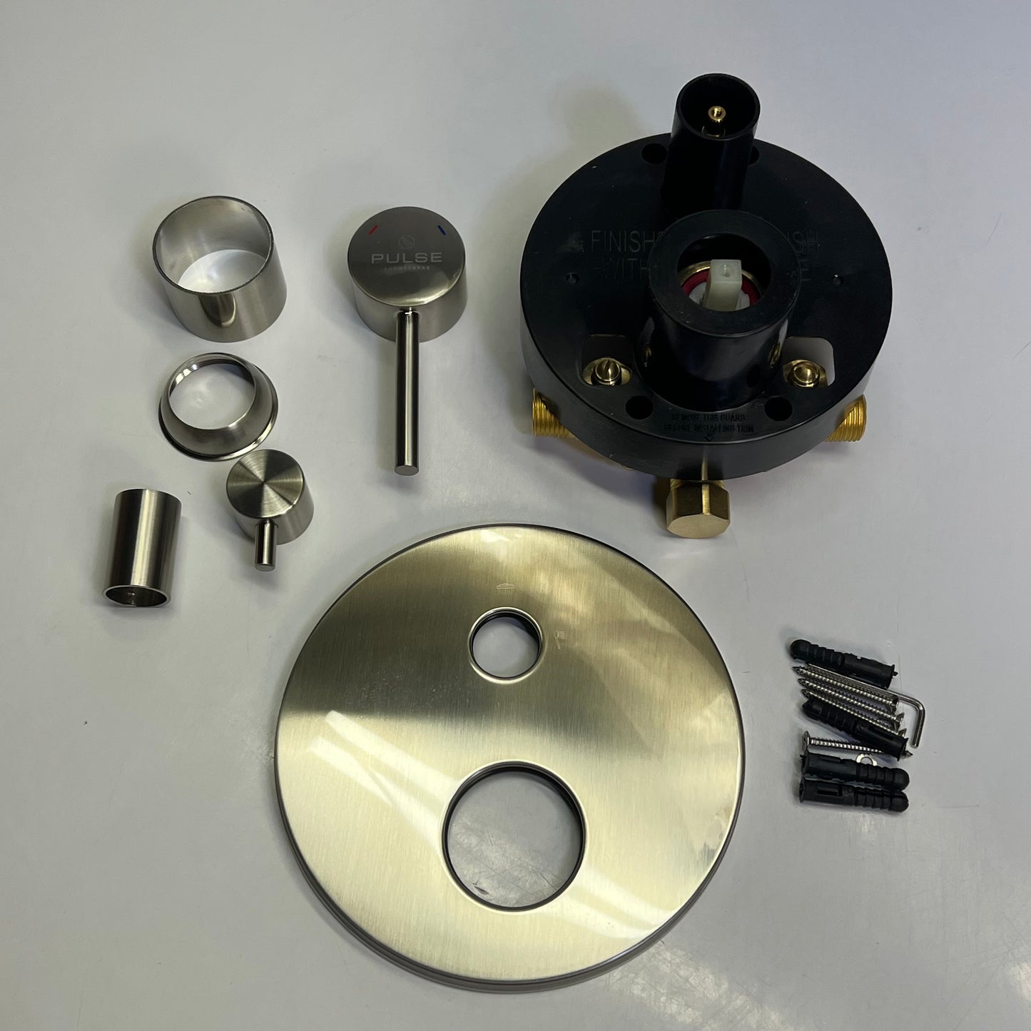 PULSE SHOWER SPAS Tru-Temp Two Way Diverter Valve Brushed Nickel BN-3005-TK-BN