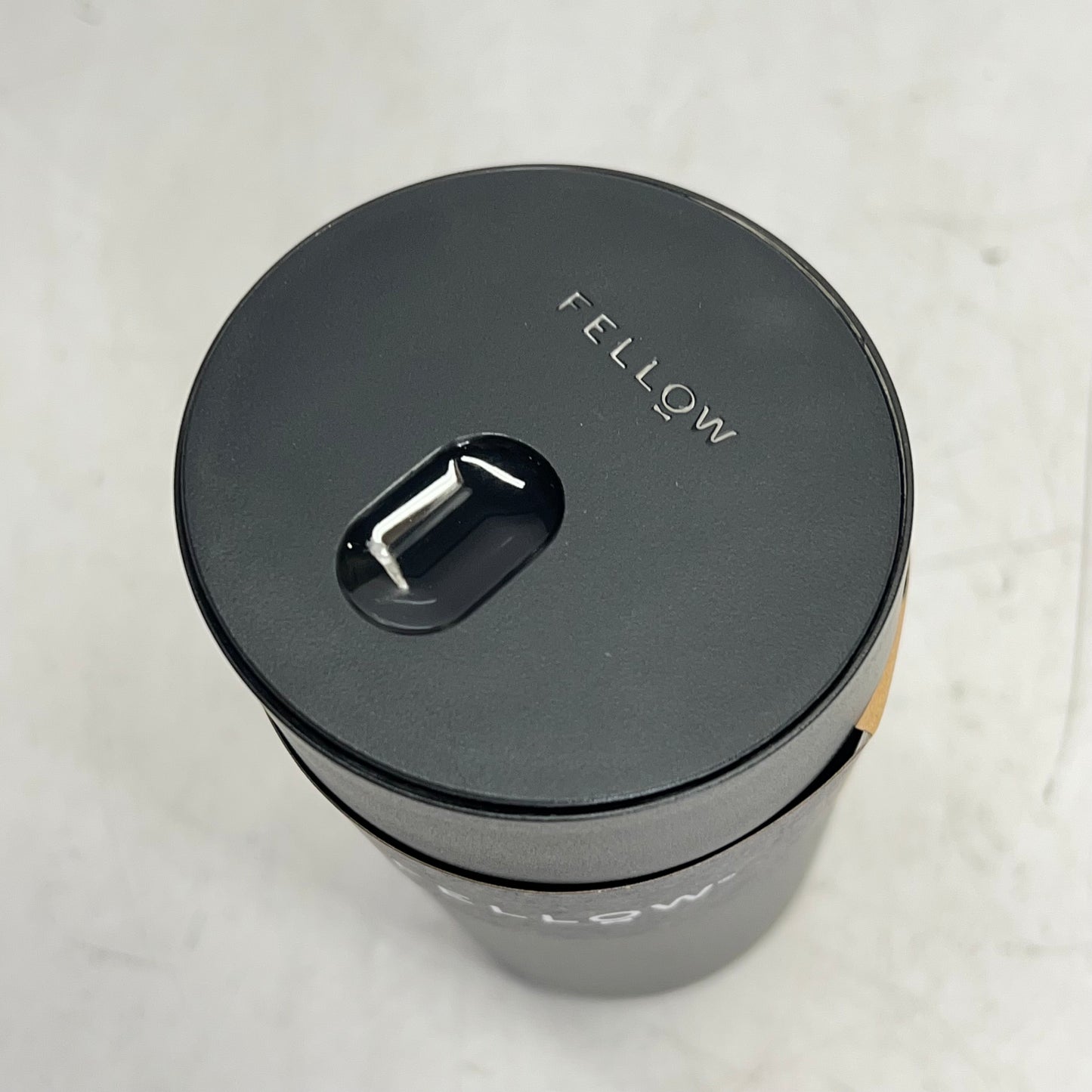 FELLOW Carter Slide Mug 18/8 Stainless Steel Leakproof Seal 16 Oz Matte Black