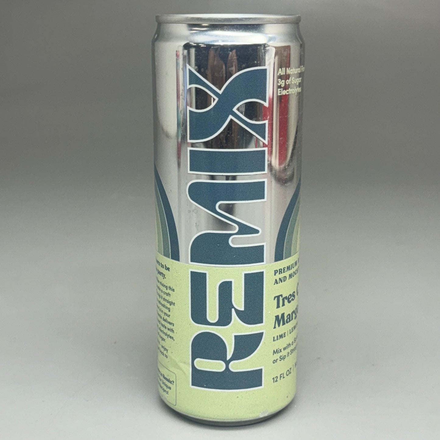 ZA@ REMIX (12 PACK) Tres Citrus Margarita Lime/Sweet Orange Non-Alc. 12oz BB 04/2025 A