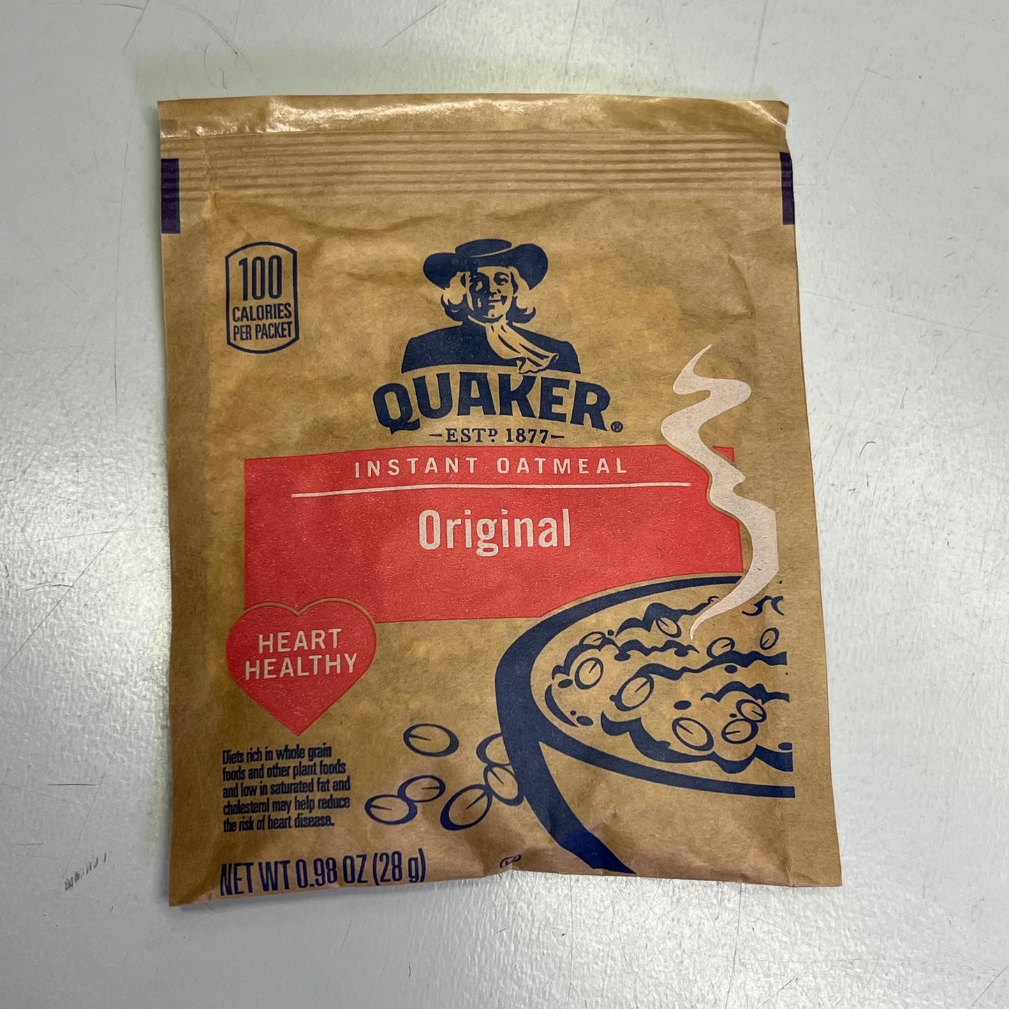 QUAKER (48 COUNT) Instant Oatmeal Original Flavor Individual Packages BB 05/26