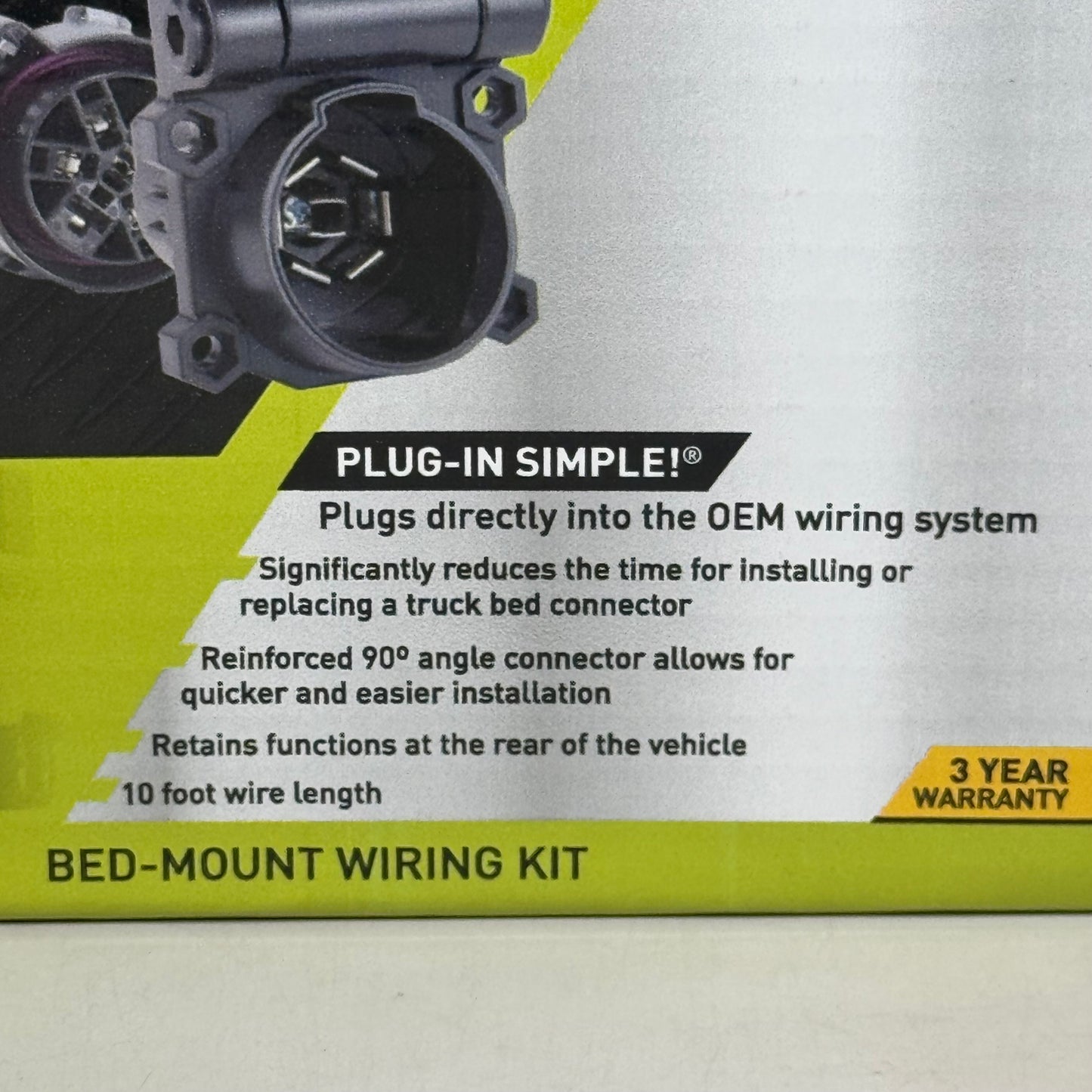 HOPKINS Towing Solutions Endurance Black 5th Wheel Wiring Kit 4"x8"x5" 41157