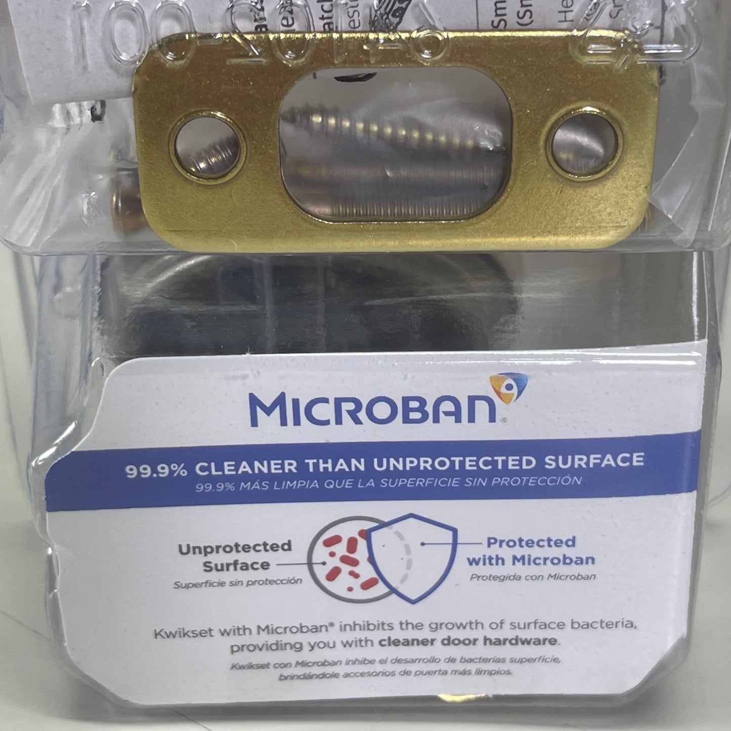 KWIKSET SmartKey Security Polished Brass Single Cylinder Deadbolt 96600-747