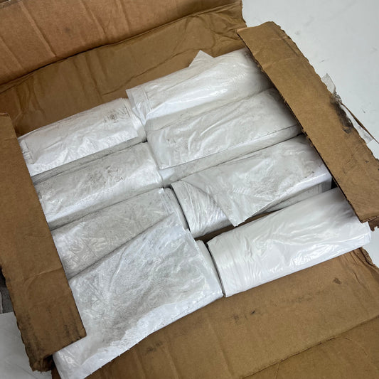 ZA@ EARTH SENSE  Commercial Recycled Can Liners  13 Gal 24" x 33" White RNW1K150V (As-is)