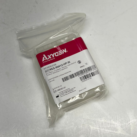 AXYGEN (29 PACK) Multiple Well Reagent Reservoir Sterile RES-MW12-HP-SI BB 03/29