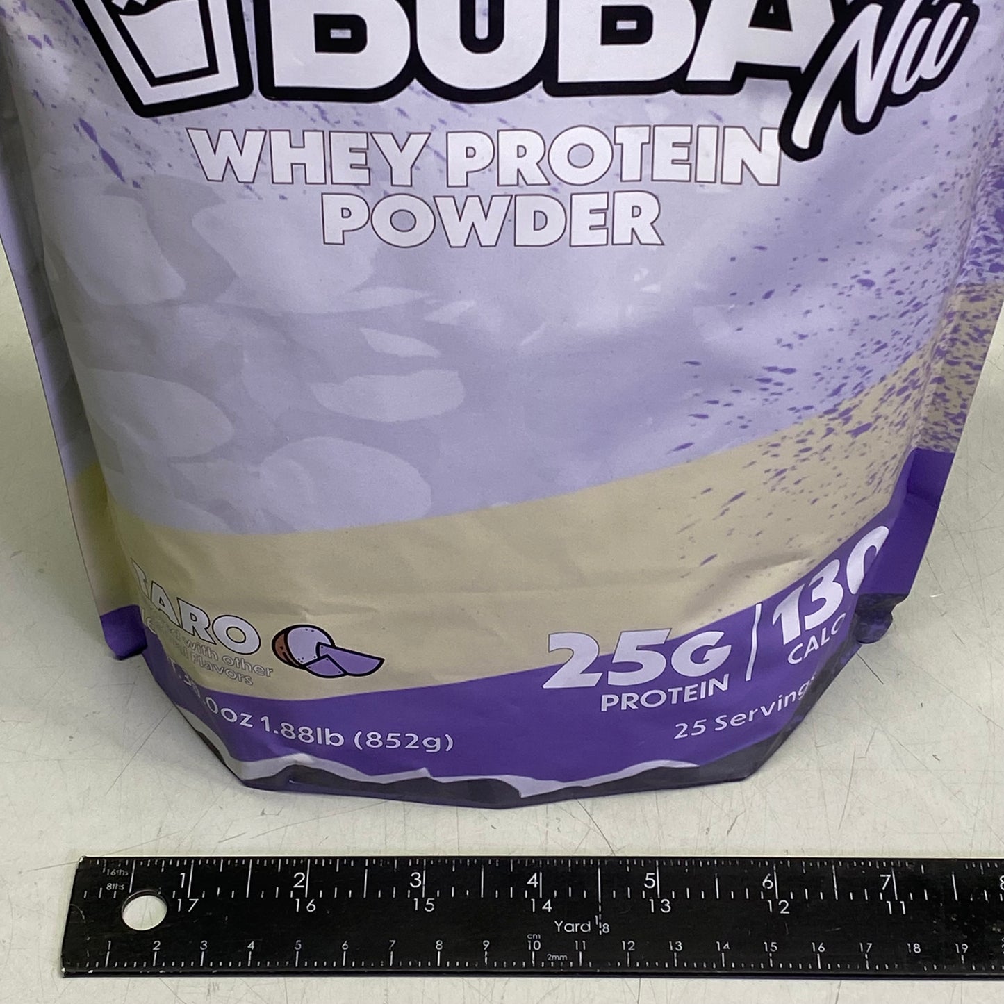 BOBA NUTRITION 25 Servings Whey Protein Powder 30 oz BB 01/28