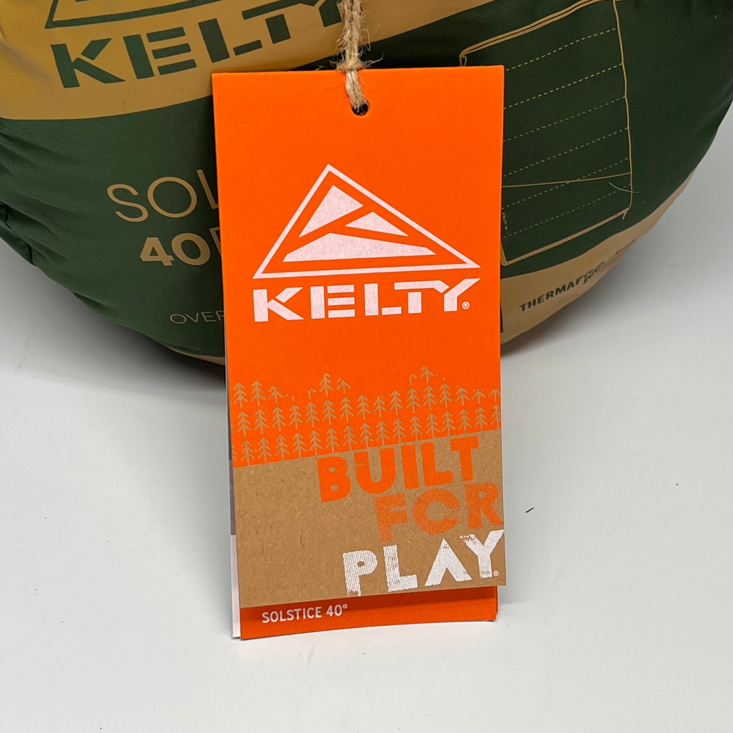 KELTY Solstice 40 Oversized Spacious Sleeping Bag Forest Green 35432526BKF