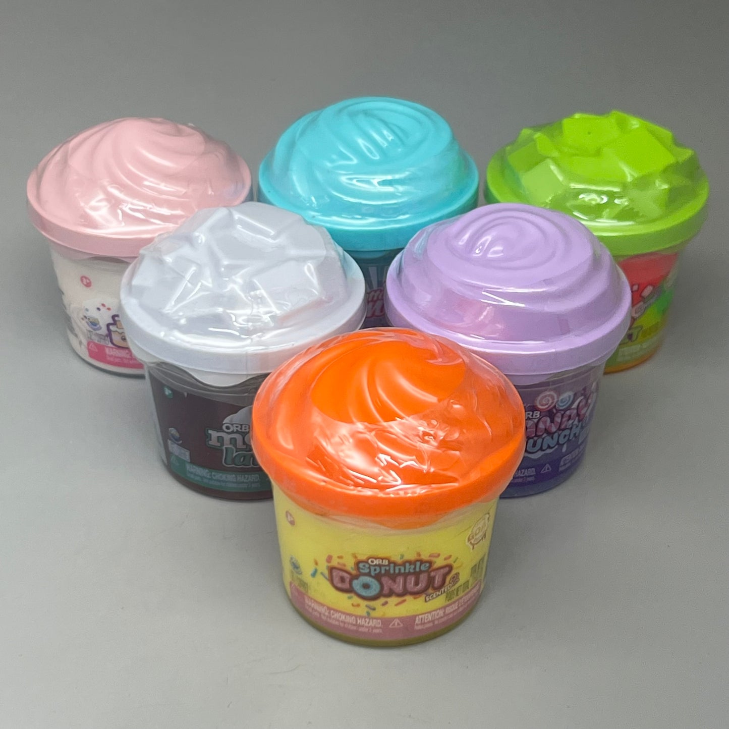 ORB (36 PACK) Goat Slime Mega Pdq Assorted Scented Mix (New)