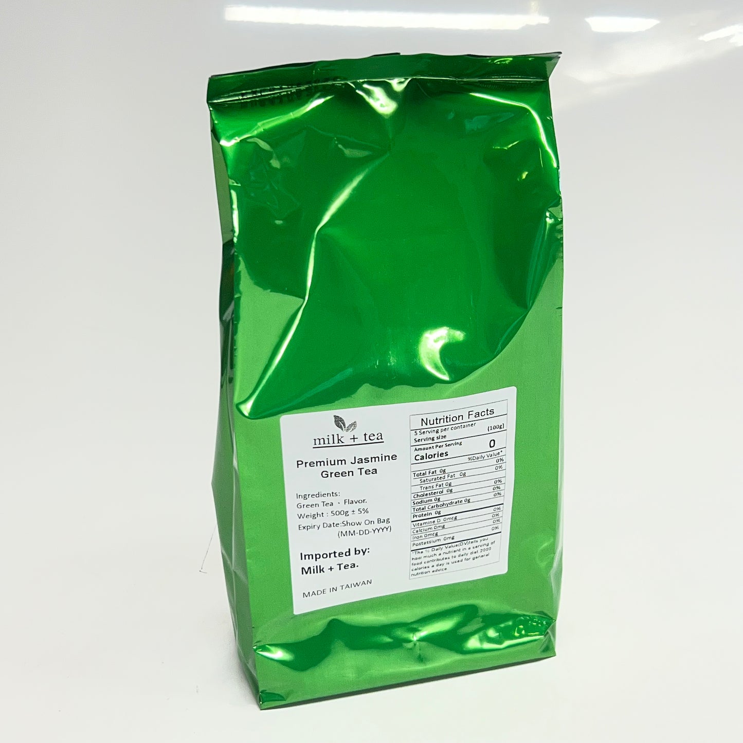 MILK + TEA (3 PACK) Premium Jasmine Green Tea 500g BB 01/28