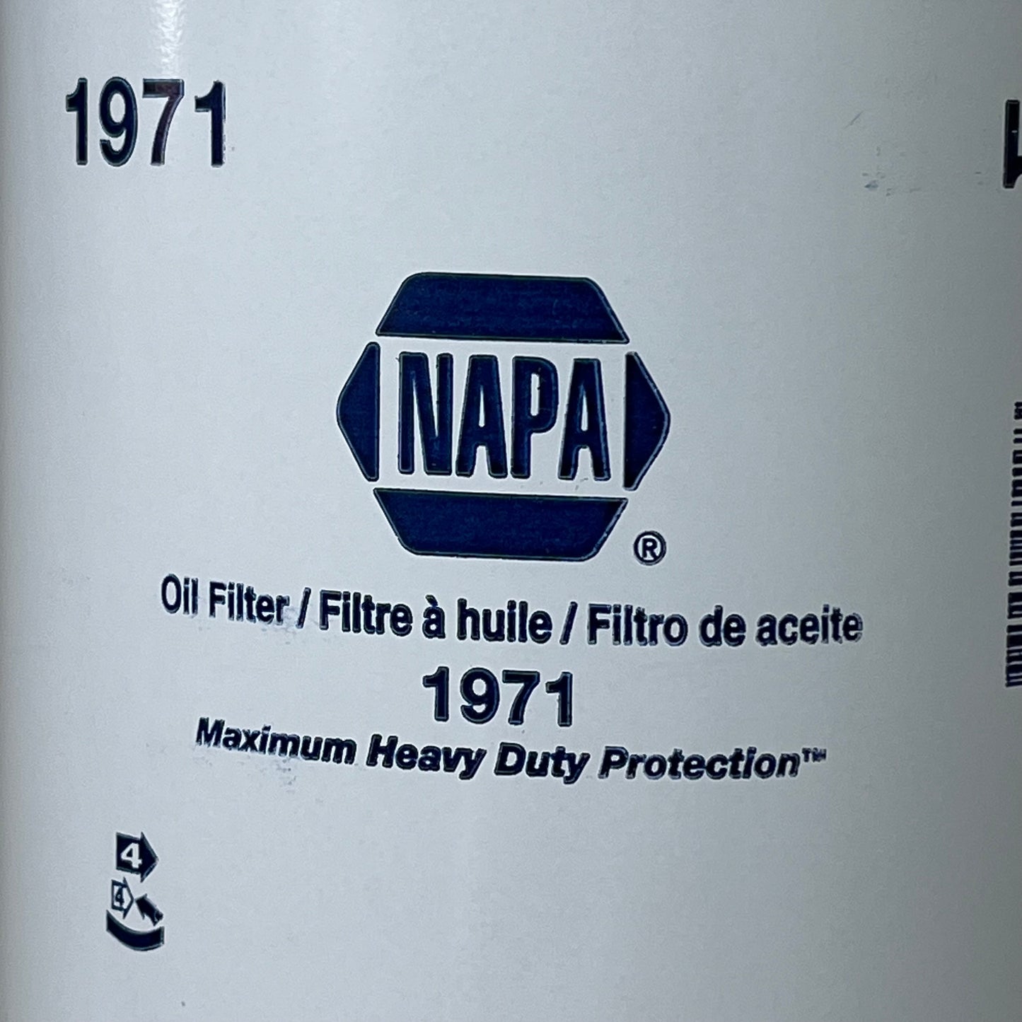 NAPA The Original Gold Filter Enhanced Cellulose 1-5/8"-12 Thread 17 Micron 1971