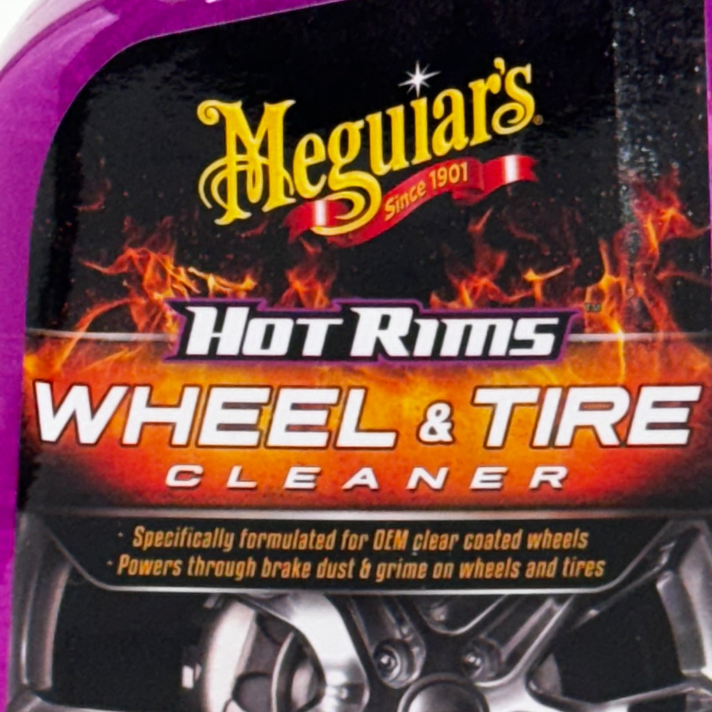 MEGUIAR’S (2 PACK) Hot Rims WHEEL & TIRE Cleaner 24 fl oz 5312-7