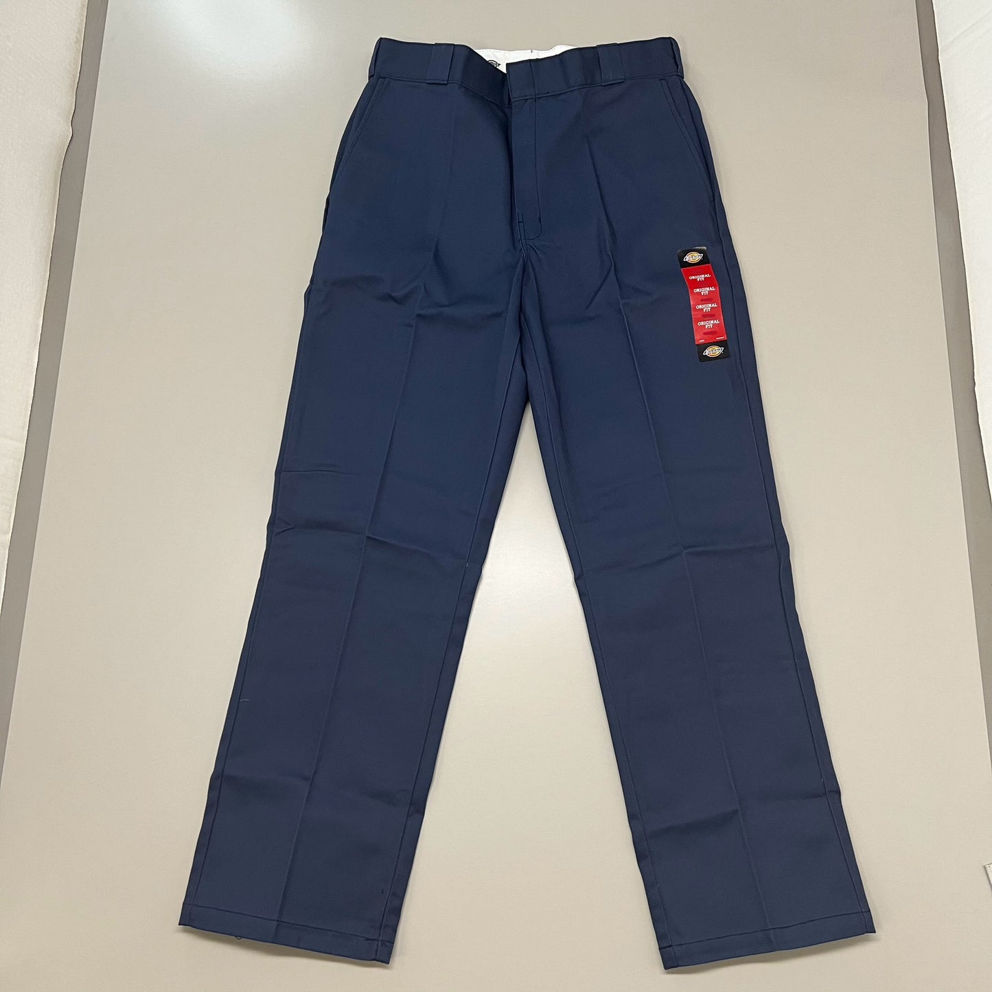 DICKIES Original 874 Original Fit Work Pants Men's Sz 34X32 Navy Blue 874NV